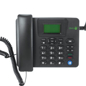 Telefono fijo doro 4100h 4g black