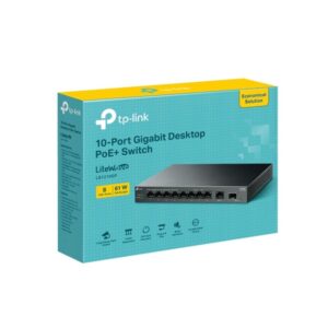 Switch tp - link ls1210gp 10 puertos