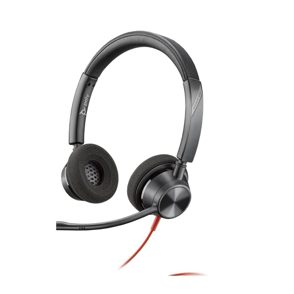 Auriculares poly estéreo blackwire 3325 con | Poly | Linkxa Telecom
