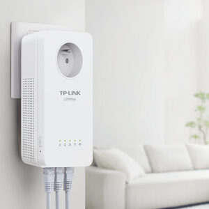 Kit adaptadores powerline ac tp - link tl - wpa8631p