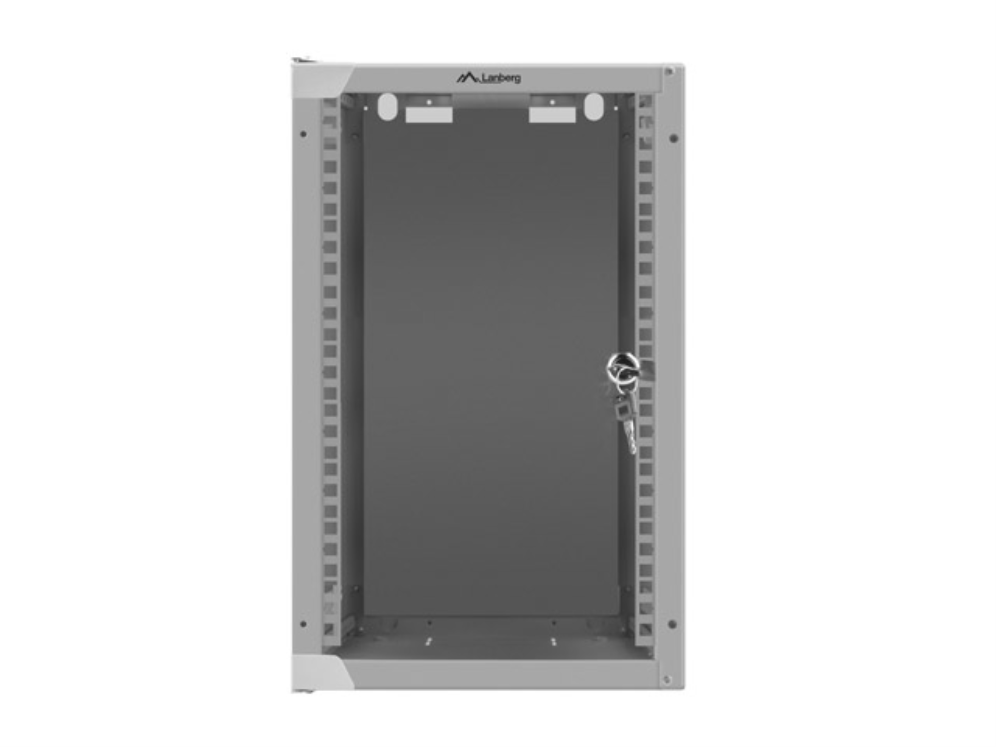 Armario lanberg 10 pulgadas 9u 280x310 gris | Lanberg - Imagen 5