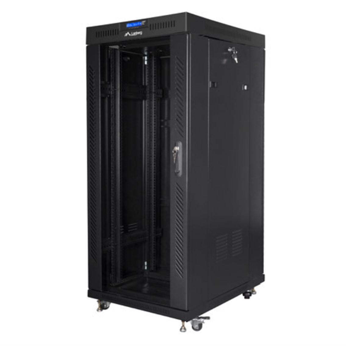 Armario lanberg rack 19 pulgadas 27u 600x800 | Lanberg - Imagen 3
