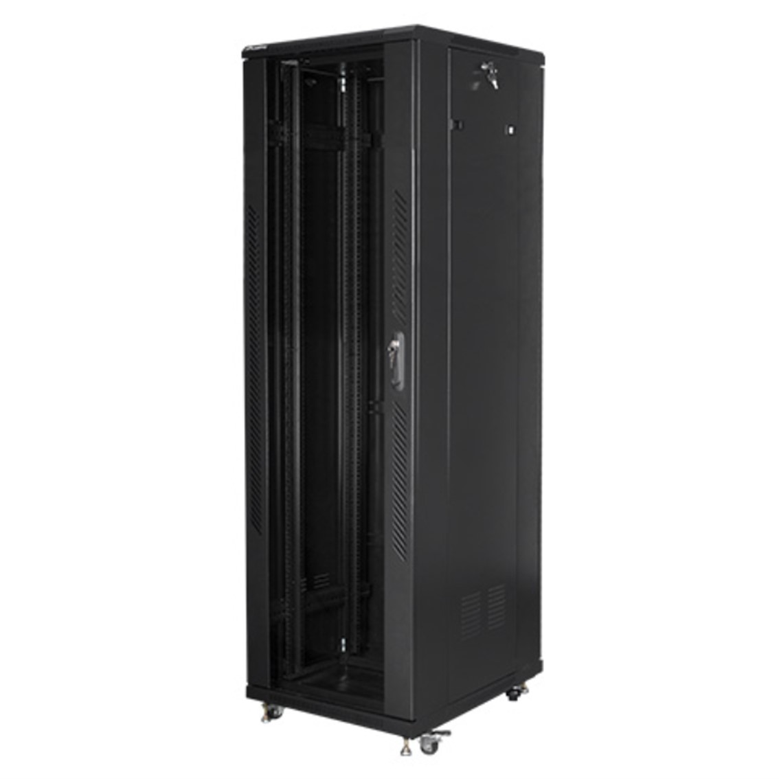 Armario lanberg rack 19 pulgadas 42u 600x800 | Lanberg - Imagen 3