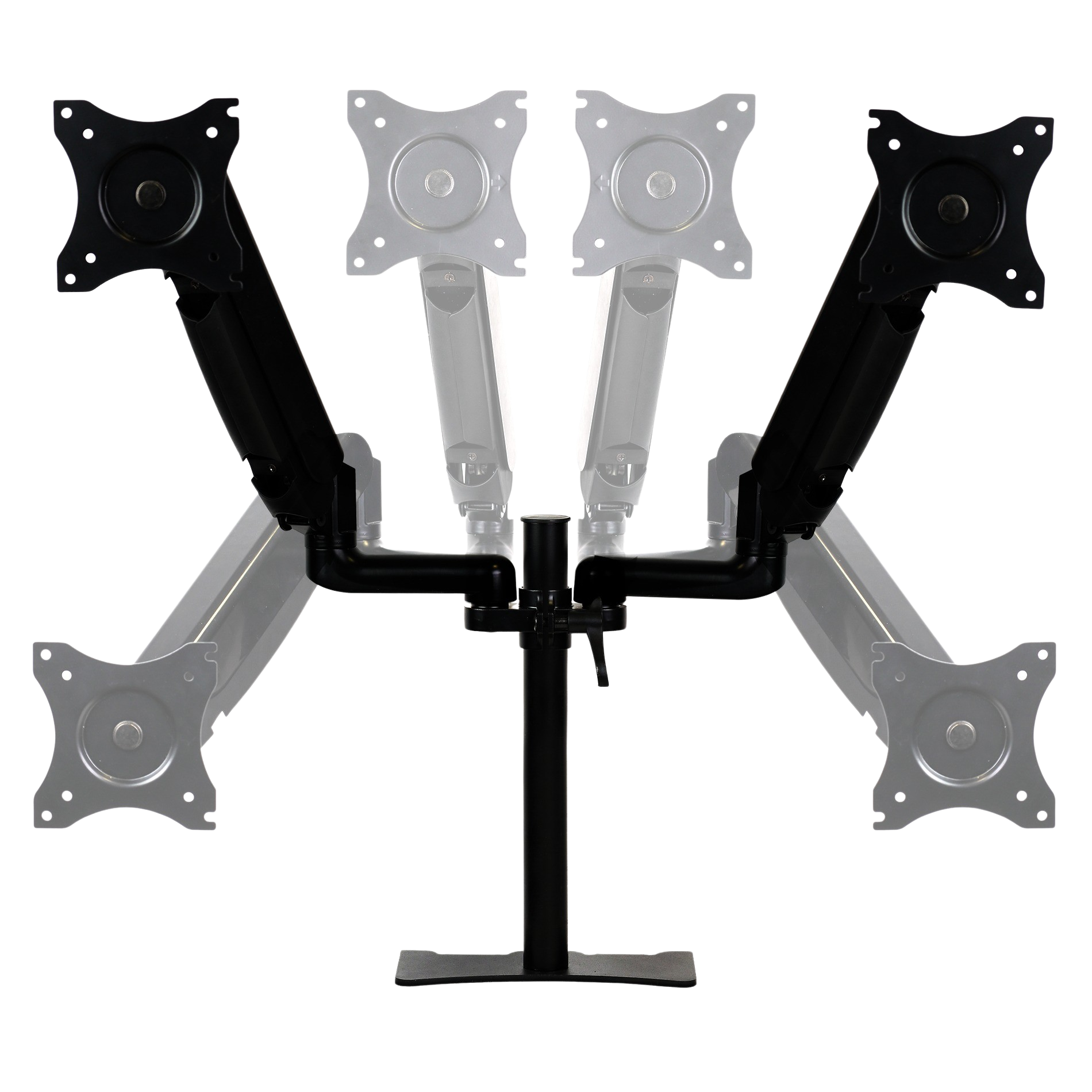 Brazo articulado soporte doble monitor ajustable | Phoenix technologies - Imagen 4