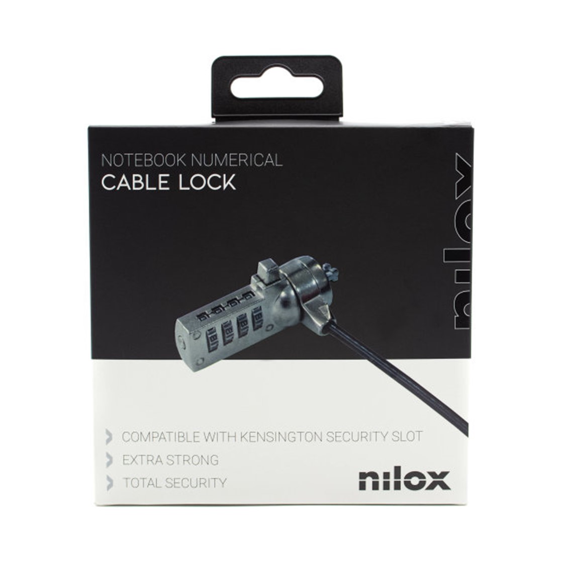 Cable seguridad portatil nilox combinacion 4 | Nilox - Imagen 3