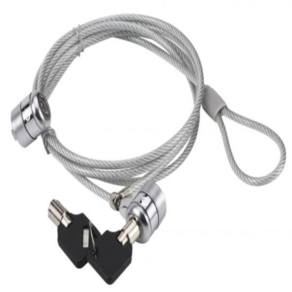Cable seguridad portatiles 1.5m conceptronic doble | Conceptronic - Imagen 2