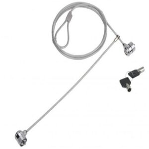Cable seguridad portatiles 1.5m conceptronic doble | Conceptronic | Linkxa Telecom