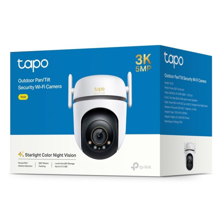 Camara seguridad wifi tp - link tc43 3k | Tp - link - Imagen 2