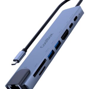 Minidock coolbox c81 aluminio usb - c a | Coolbox | Linkxa Telecom