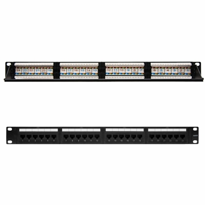 Panel parcheo nanocable 24 puertos rj45 | Nanocable | Linkxa Telecom
