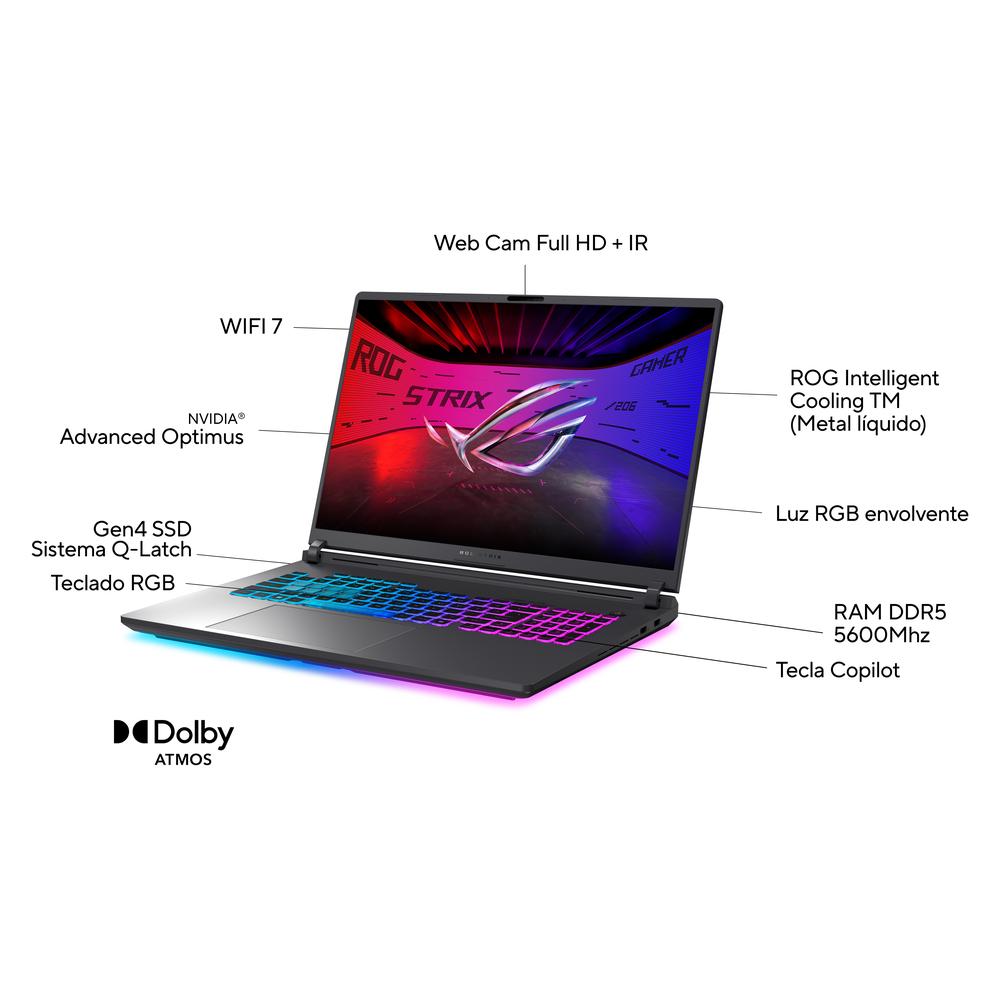 Portatil asus g815lp - s9034 u9 - 275hx 32gb ssd | Asus - Imagen 3