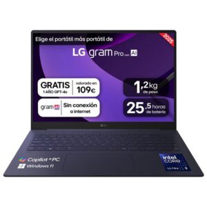 Portatil lg gram pro 16z90ts - g intel | Lg | Linkxa Telecom