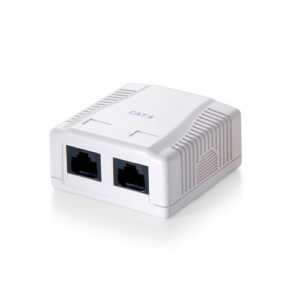 Roseta superficie equip categoria 5e 2x | Equip | Linkxa Telecom