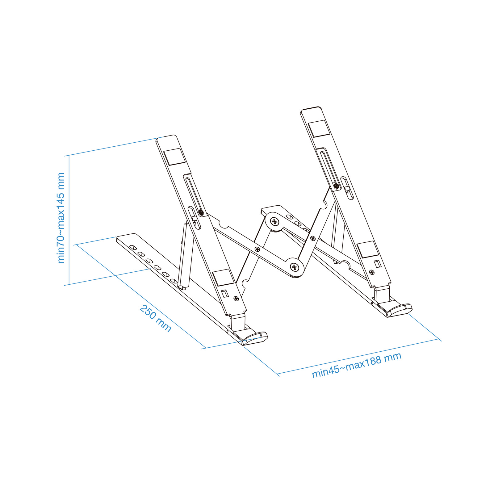 Soporte base elevador tooq portatil tablets | Tooq - Imagen 3