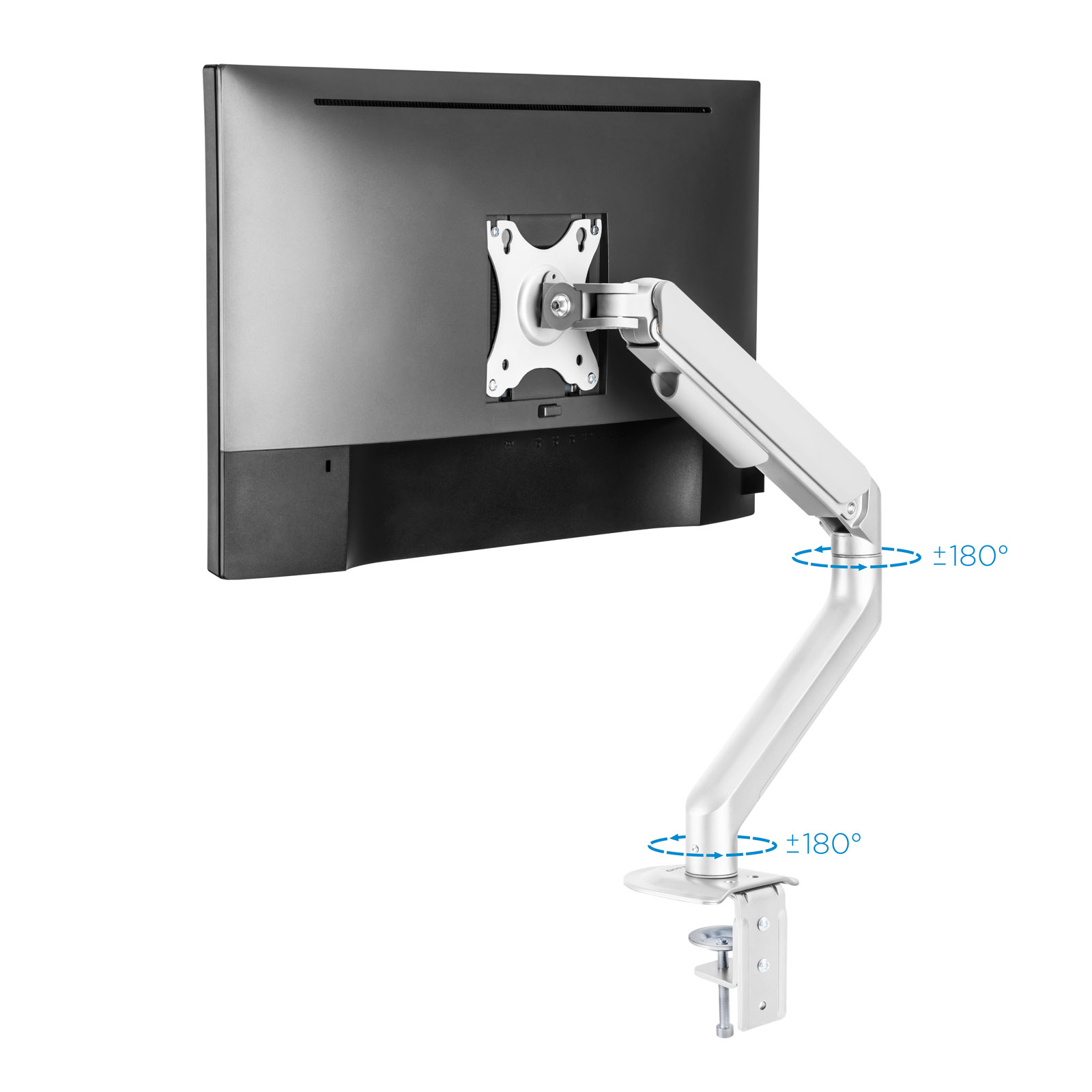 Soporte mesa tv tooq 17 - 32 pulgadas blanco | Tooq - Imagen 4