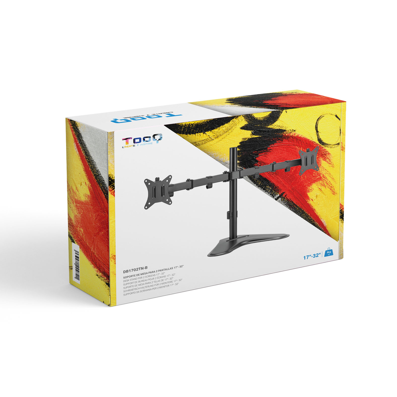 Soporte monitor mesa tooq db1702tn - b 2 | Tooq - Imagen 6