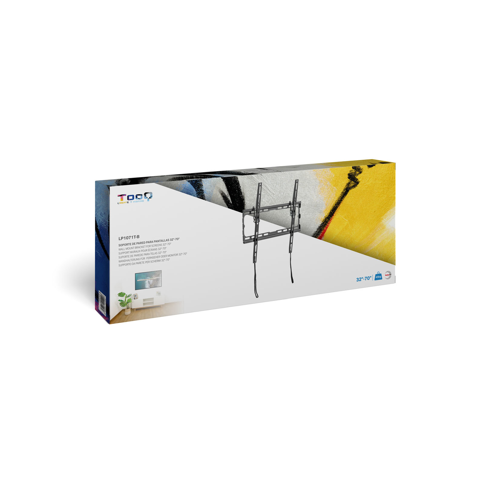 Soporte pared tv television monitor tooq | Tooq - Imagen 5