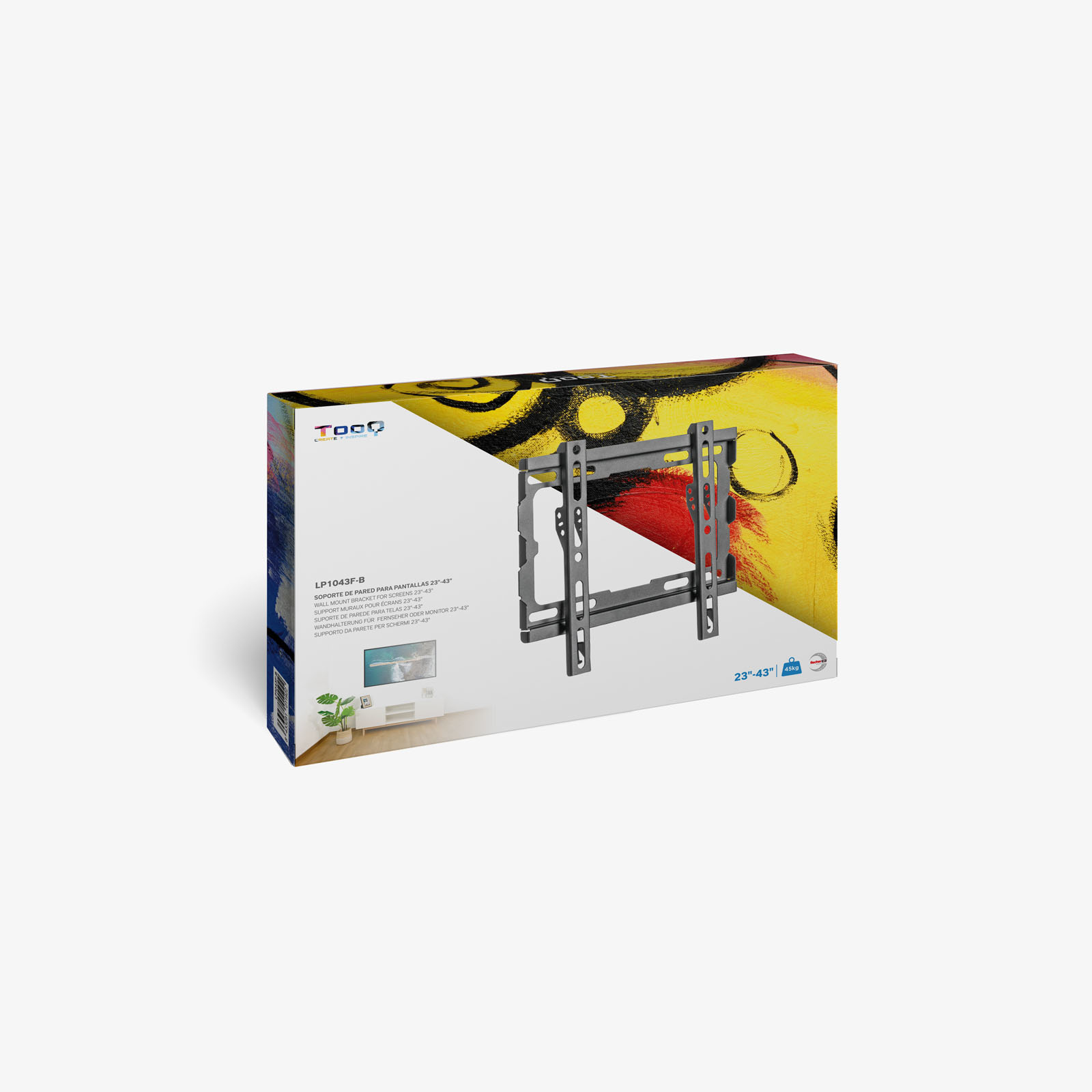 Soporte pared tv television monitor tooq | Tooq - Imagen 6