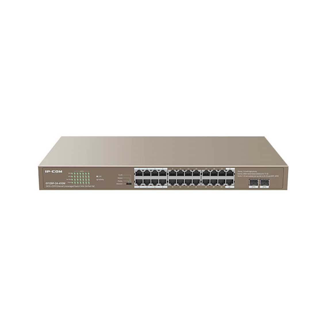 Switch 26 puertos tenda 24 puertos | Ip - com | Linkxa Telecom
