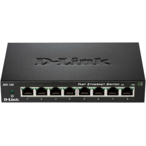 Switch 8 puertos 10 100 fast | D - link | Linkxa Telecom