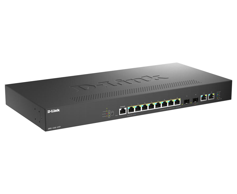 Switch gestionable d - link dms - 1250 - 12tp 8x multigigabit | D - link - Imagen 2