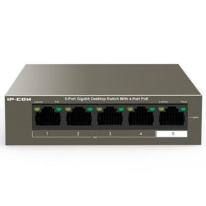Switch ip - com g1105p - 4 - 63w 5 puertos | Ip - com | Linkxa Telecom