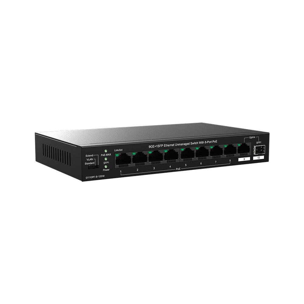 Switch ip - com g1110pf - 8 - 120w 10 puertos | Ip - com - Imagen 2