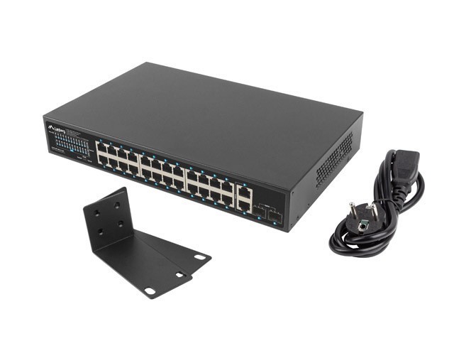 Switch lanberg 24 puertos 1gb poe+ | Lanberg - Imagen 2