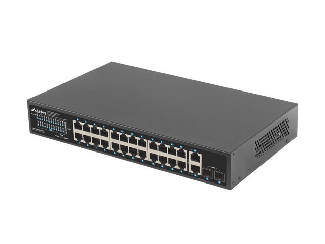 Switch lanberg 24 puertos 1gb poe+ | Lanberg - Imagen 3