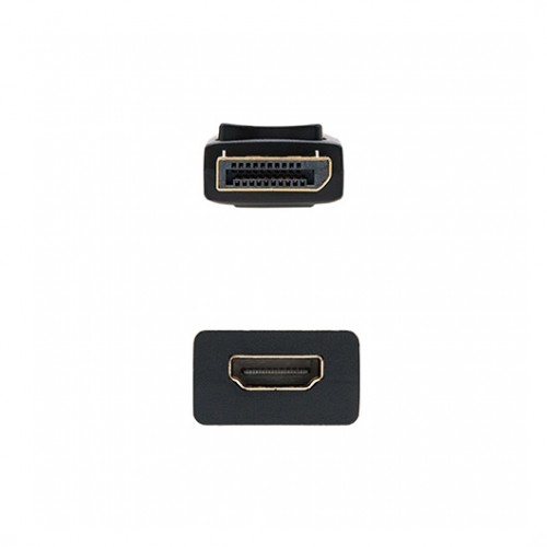 Adaptador displayport a hdmi nanocable macho - hembra | Nanocable - Imagen 2