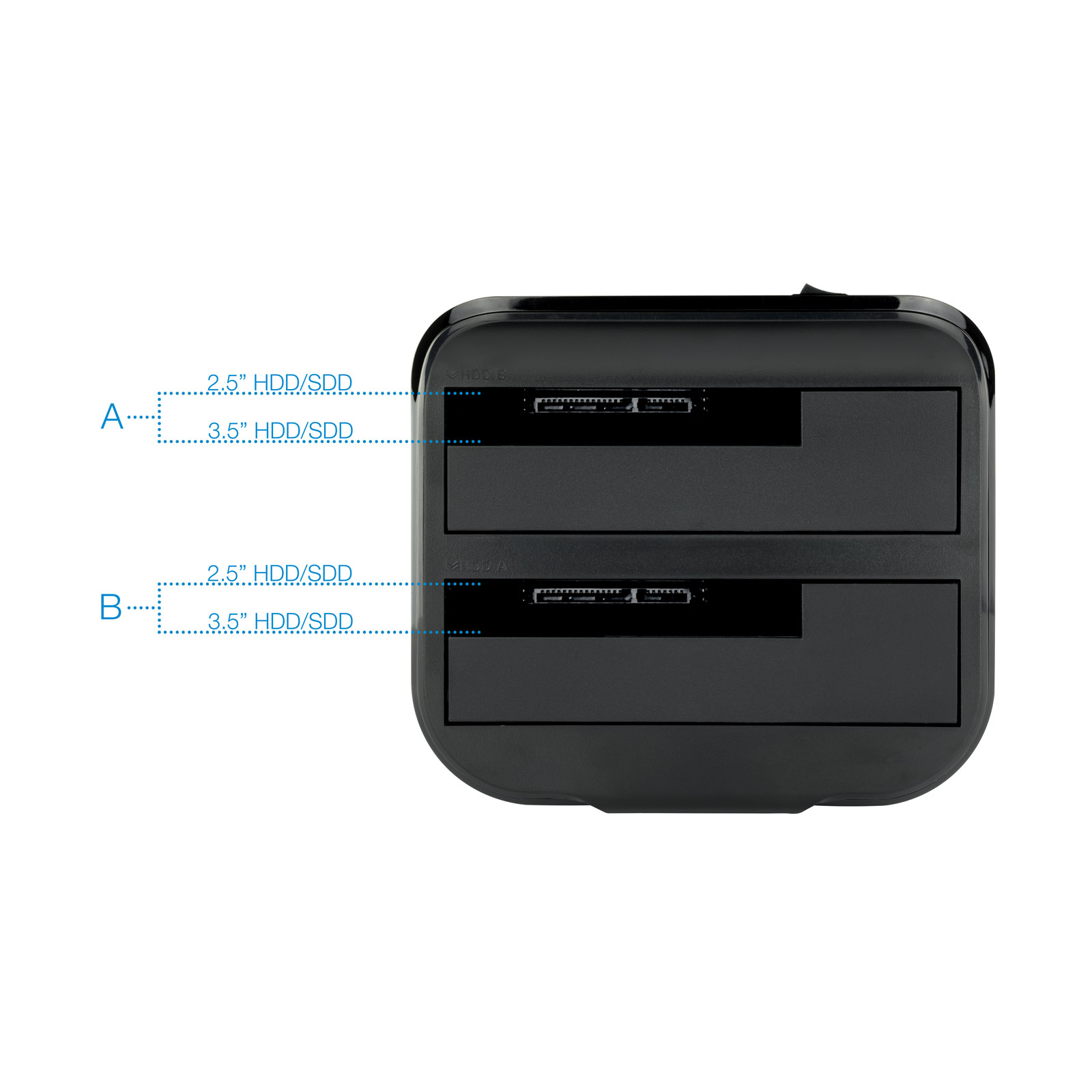 Base dock discos sata tooq 2 | Tooq - Imagen 3