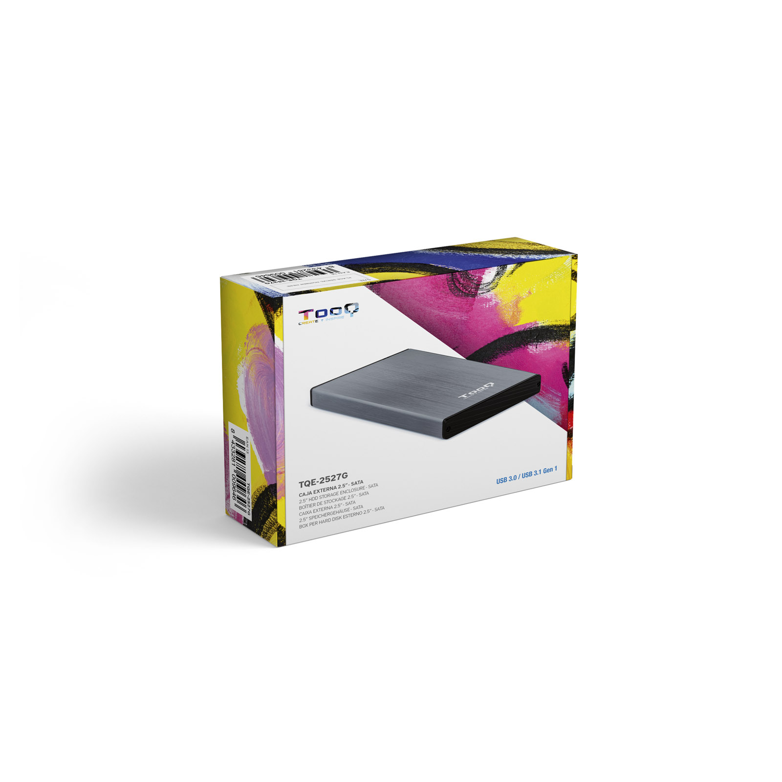 Caja externa tooq tqe - 2527g hhd ssd | Tooq - Imagen 6