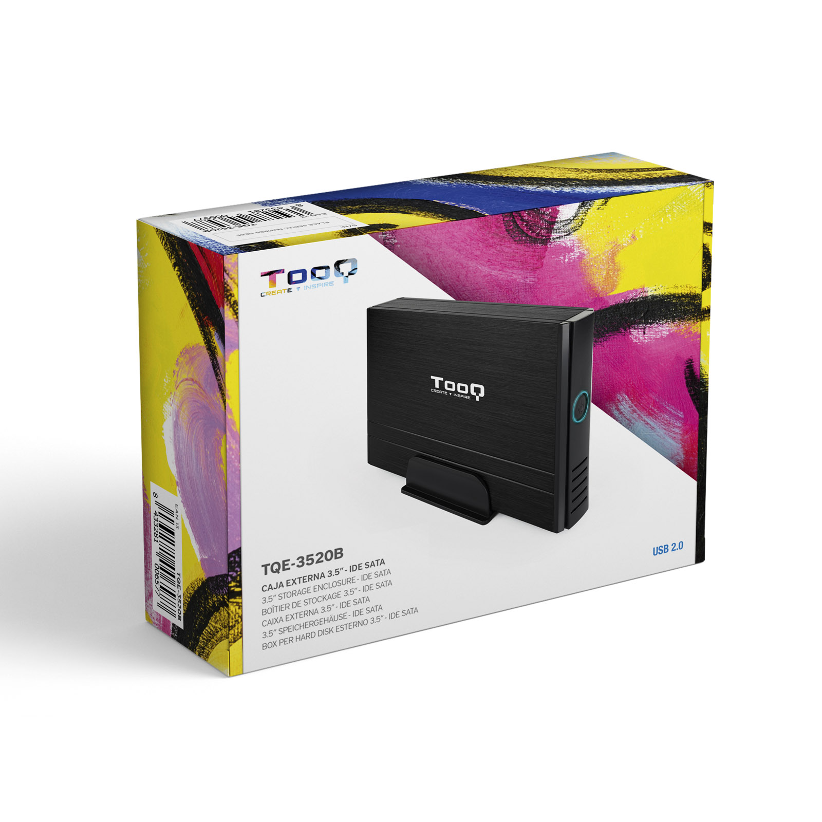 Caja externa tooq tqe - 3520b hdd 3.5 pulgadas | Tooq - Imagen 5