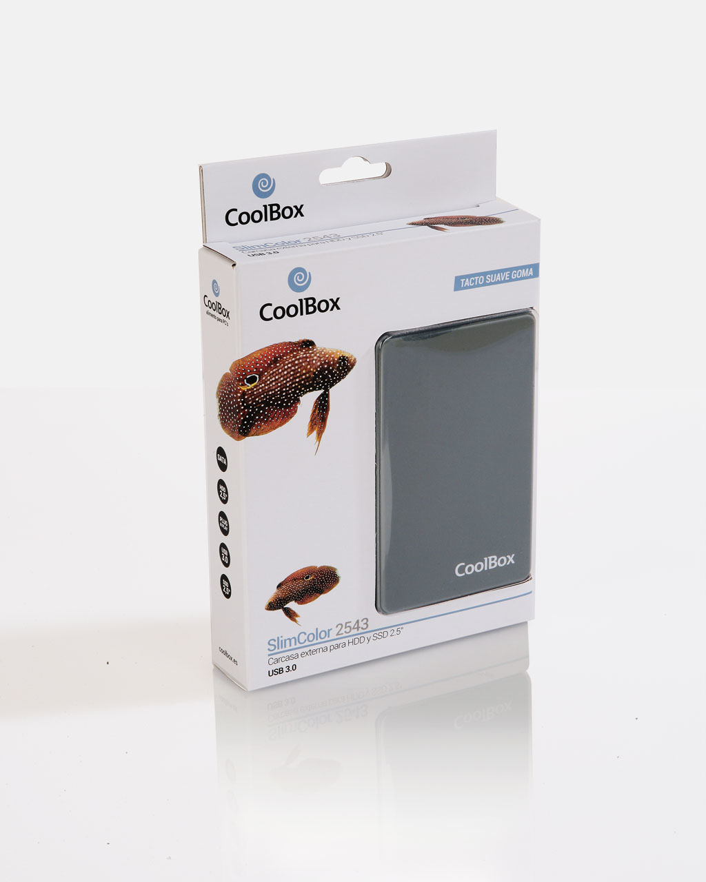 Carcasa disco duro hdd - ssd coolbox coo - scg2543 - 8 | Coolbox - Imagen 2