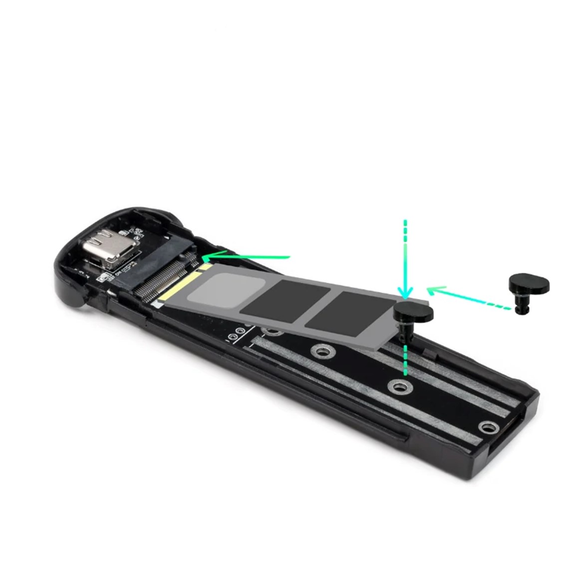 Carcasa disco duro tooq tqe - 2201r ssd | Tooq - Imagen 2