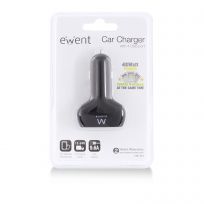 Cargador coche ewent ew1354 4 puertos | Ewent - Imagen 3