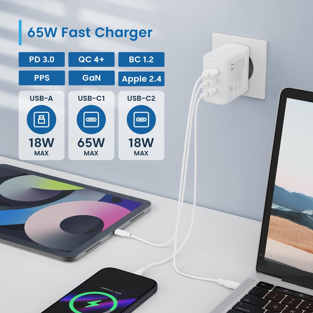 Cargador ewent ew1333 95w 2x usb | Ewent - Imagen 3