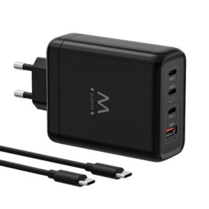 Cargador ewent ew1337 140w 3x usb | Ewent | Linkxa Telecom