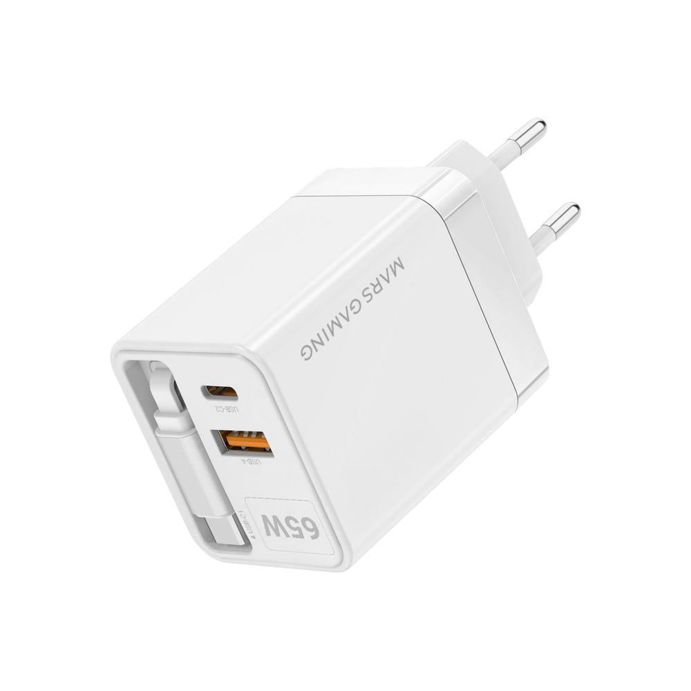 Cargador pared mars gaming md - gan65rw 65w | Mars gaming - Imagen 2