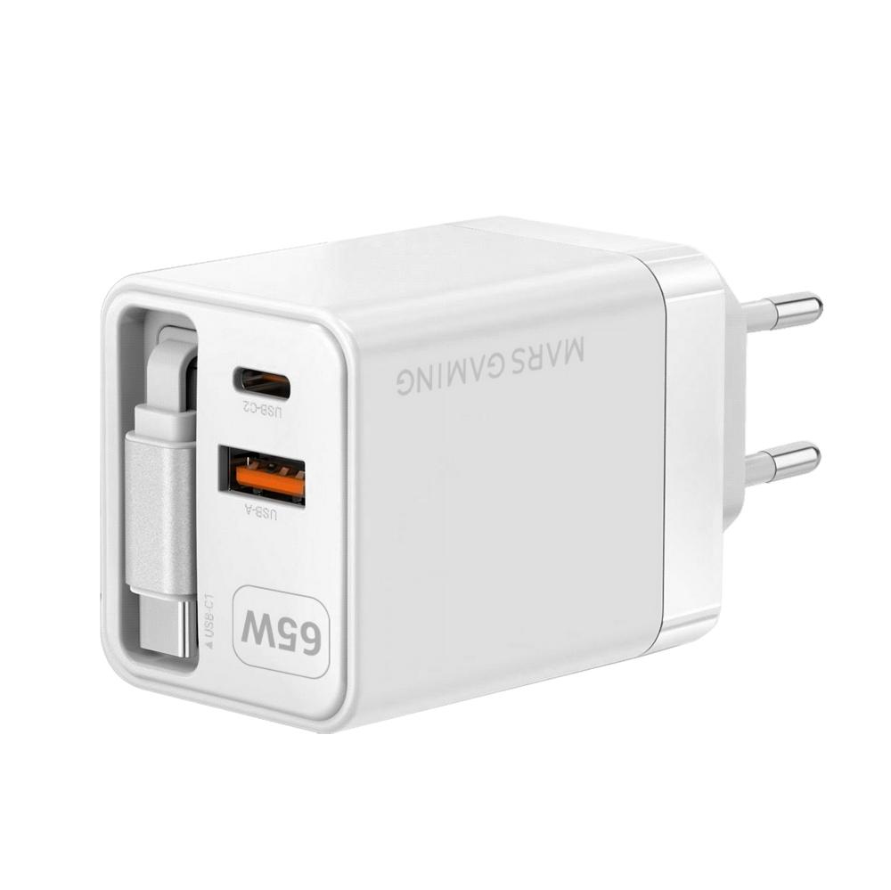 Cargador pared mars gaming md - gan65rw 65w | Mars gaming - Imagen 4