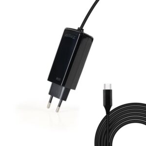 Cargador pared tooq tqlc - usbcgan65pd - c 65w gan | Tooq | Linkxa Telecom