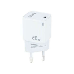 Cargador pared tooq usb - c blanco 20w | Tooq | Linkxa Telecom