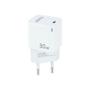 Cargador pared tooq usb - c blanco 30w | Tooq | Linkxa Telecom
