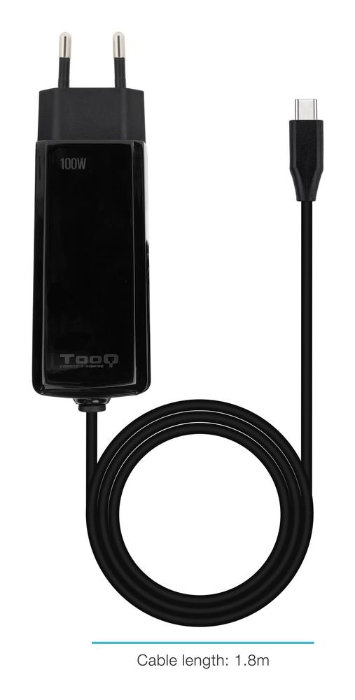 Cargador portatil tooq tqlc - usbcgan100pd - c 100w usb - c | Tooq - Imagen 2
