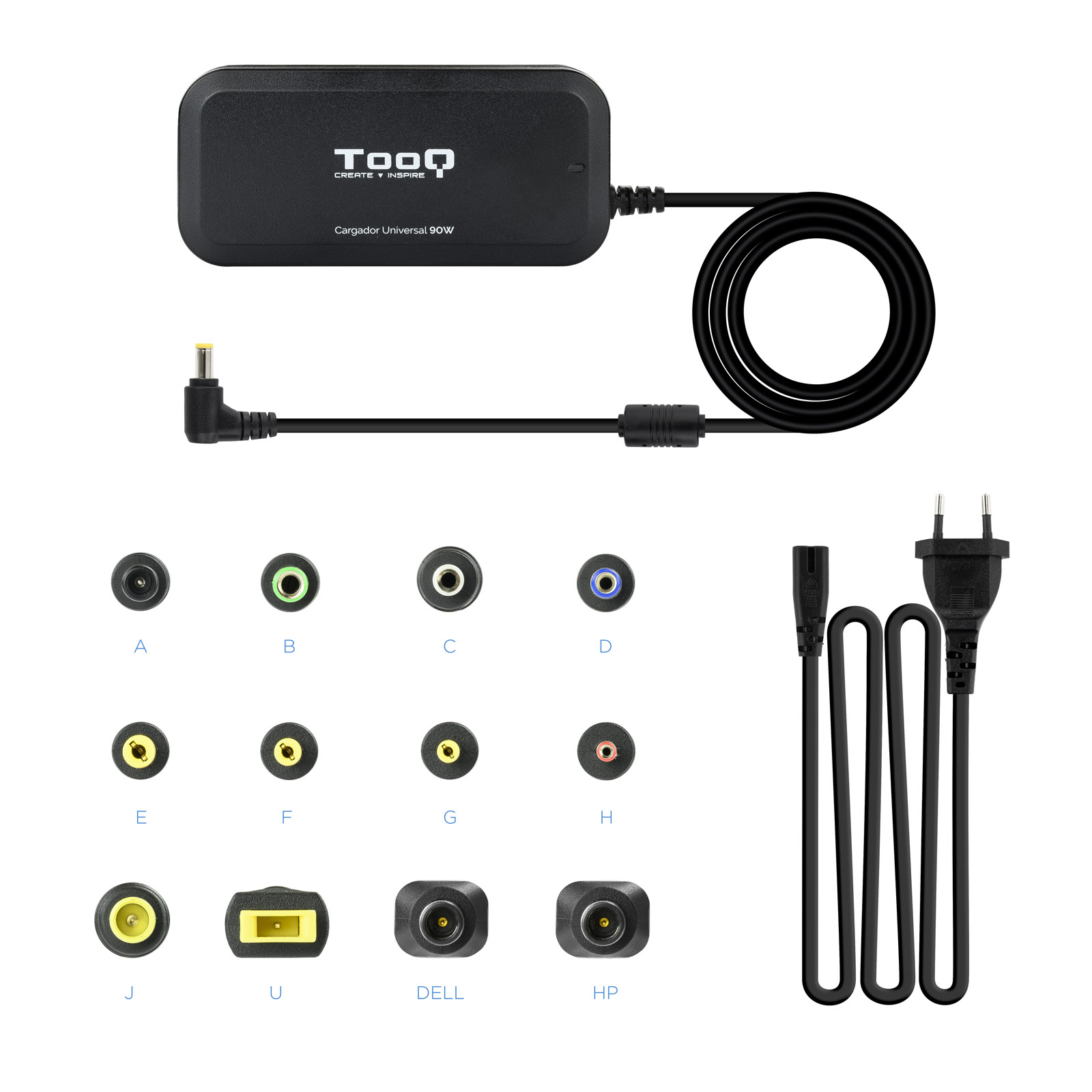 Cargador portatil universal tooq tqlc - 90bs02m 90w | Tooq - Imagen 4