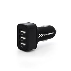 Cargador universal phoenix phcarcharger3usb coche mechero | Phoenix technologies | Linkxa Telecom