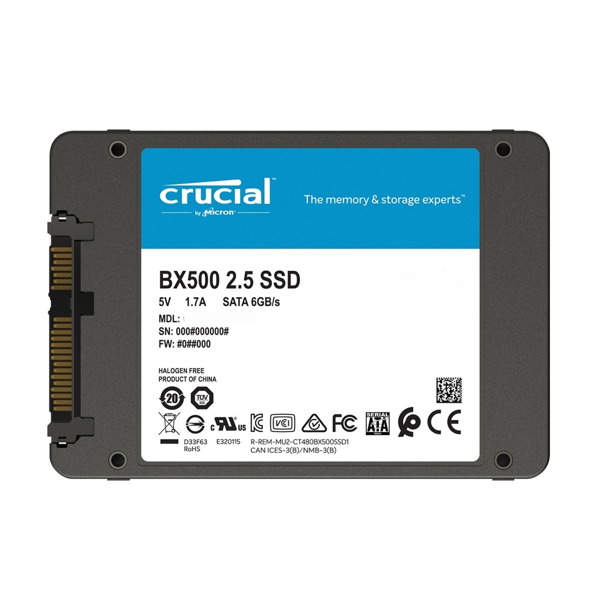 Disco duro interno ssd crucial bx500 | Crucial - Imagen 2