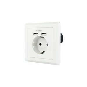 Enchufe nanocable tooq schuko 2 tomas | Tooq | Linkxa Telecom