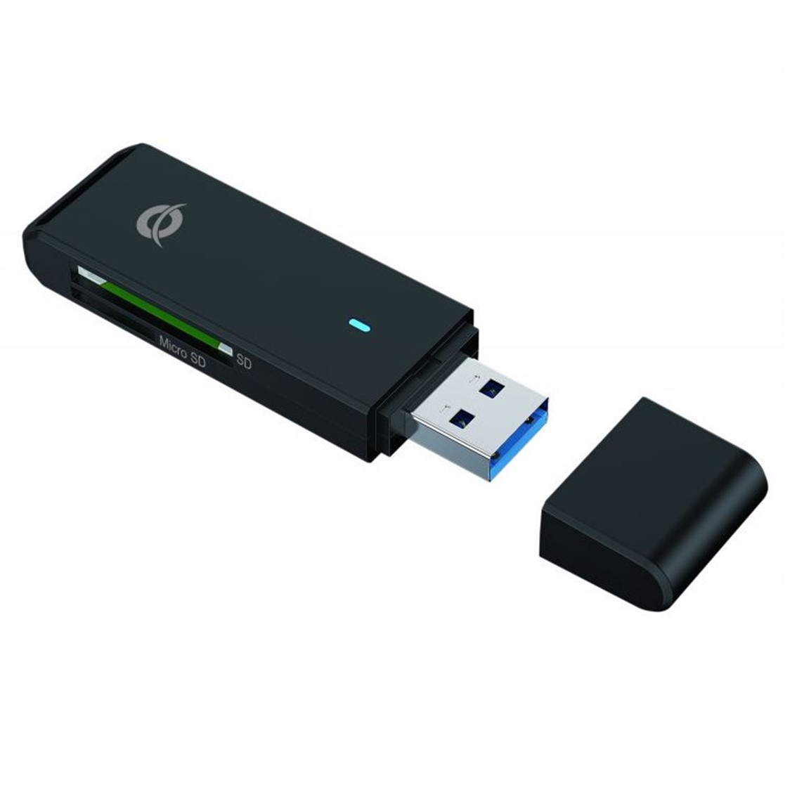 Lector tarjetas externo conceptronic usb 3.0 | Conceptronic | Linkxa Telecom