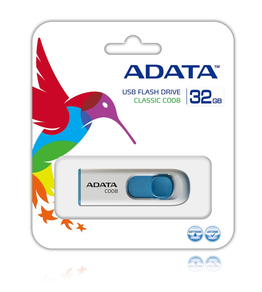 Memoria usb 2.0 adata c008 32gb | Adata - Imagen 2